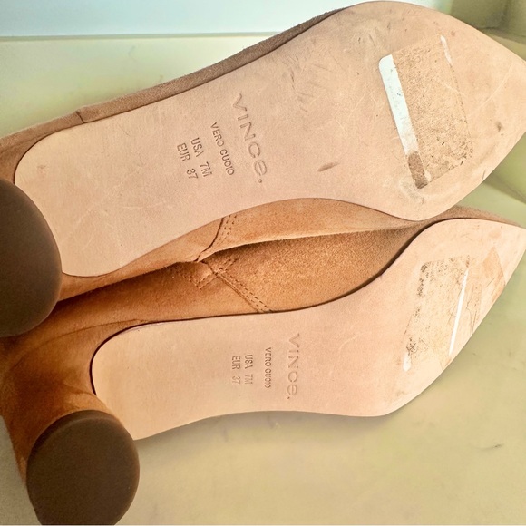 Vince Fitz 38mm Suede Leather Bootie - Picture 6 of 6